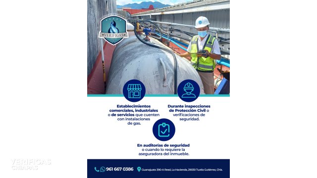 Verifigas Chiapas ¿Cuándo se requiere un dictamen de gas LP?